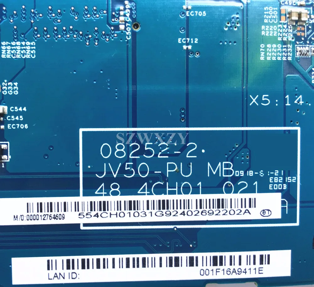 JV50 PU MB 48 4ch01. 021 для материнской платы ноутбука Acer Aspire 5536 DDR2 MB.P4201.004 Android 4201004|motherboard for