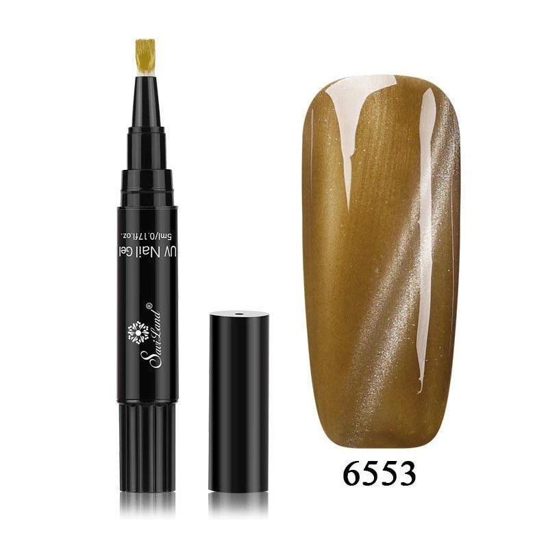 1 шт. Гель-лак для ногтей с эффектом кошачий глаз ручка лака огненное пламя УФ