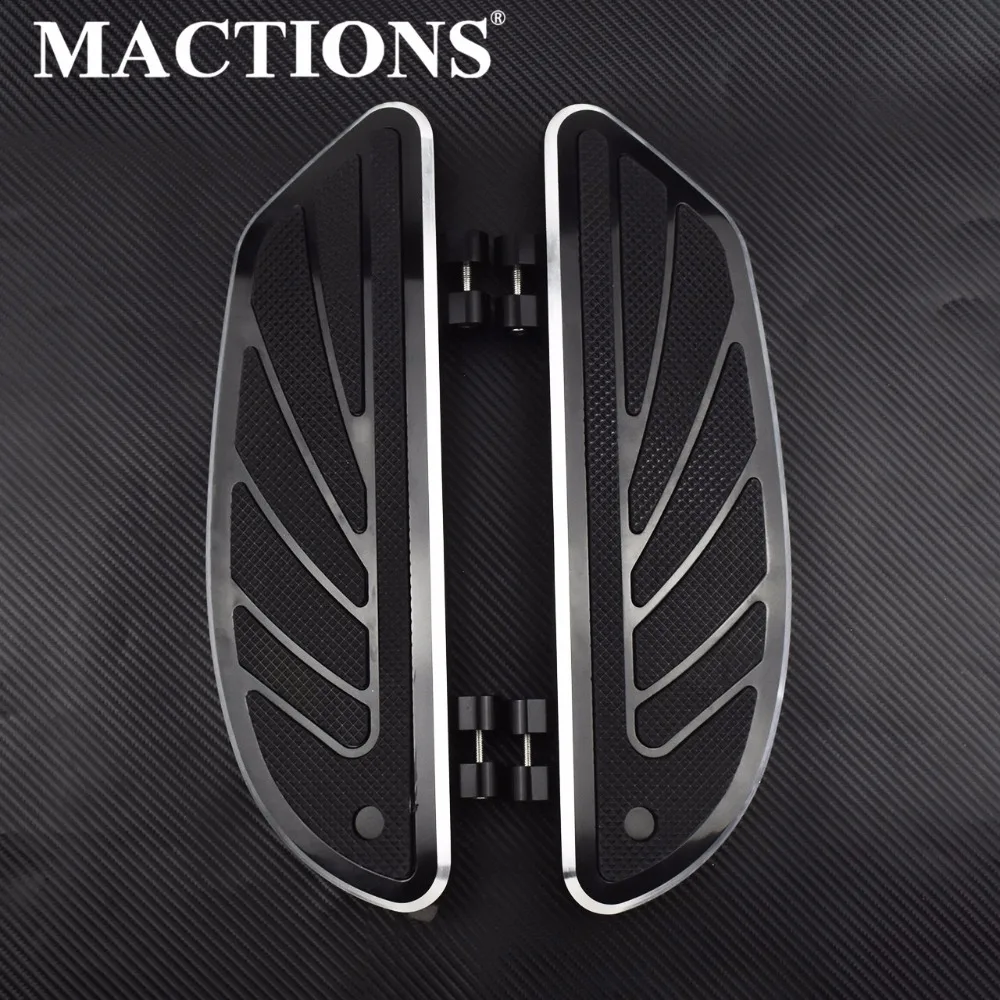 Мотоцикл воздушный поток всадник удлинитель вставка черного пола для Harley Dyna FLD 2012