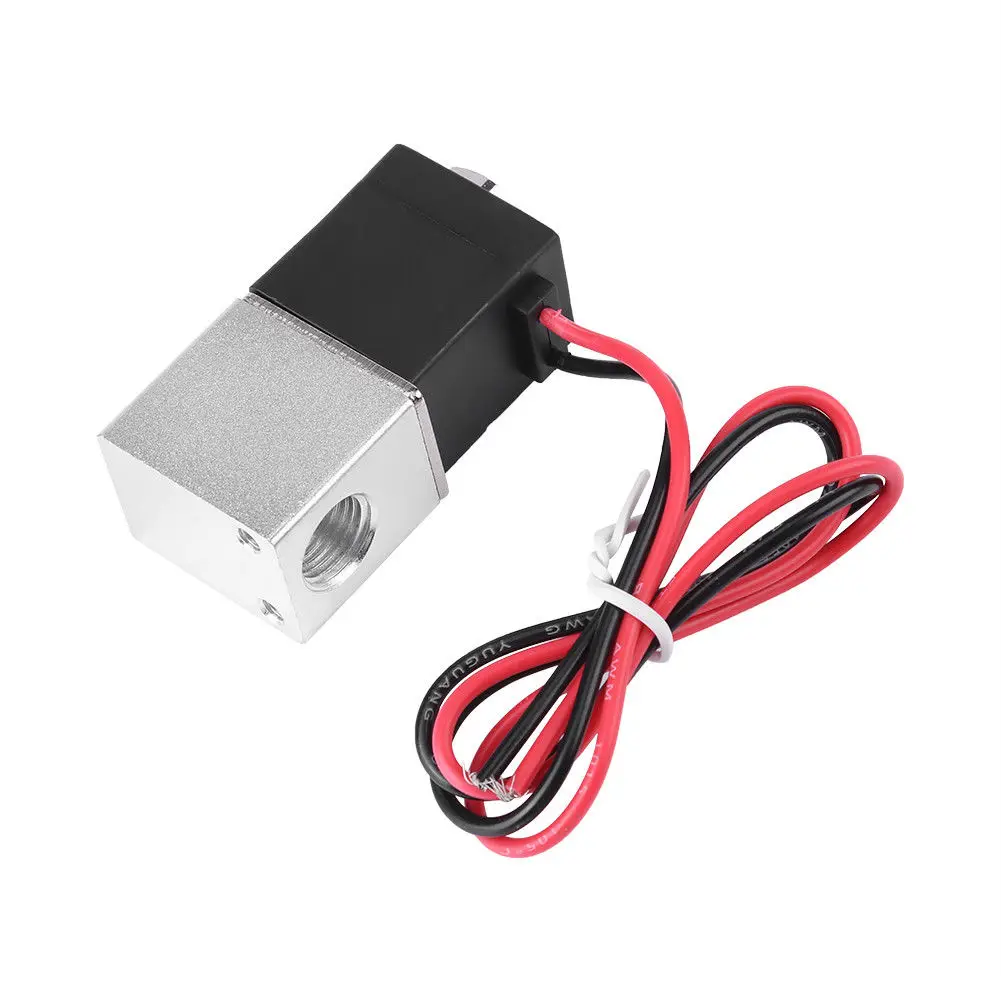 Горячая DC12V/DC24V 2 способа нормально закрытый электрический соленоидный воздушный