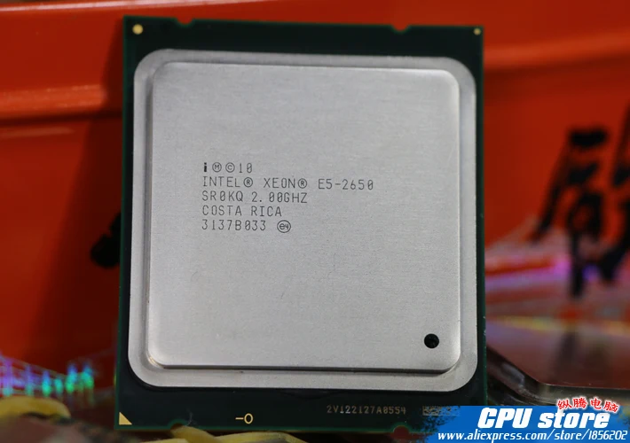 Intel Xeon E5-2650 C2 SR0KQ 20 м Кэш/2,0/ГГц/8,00 GT/s 95 Вт LGA 2011 E5 2650, E5 2670 2660 Процессор