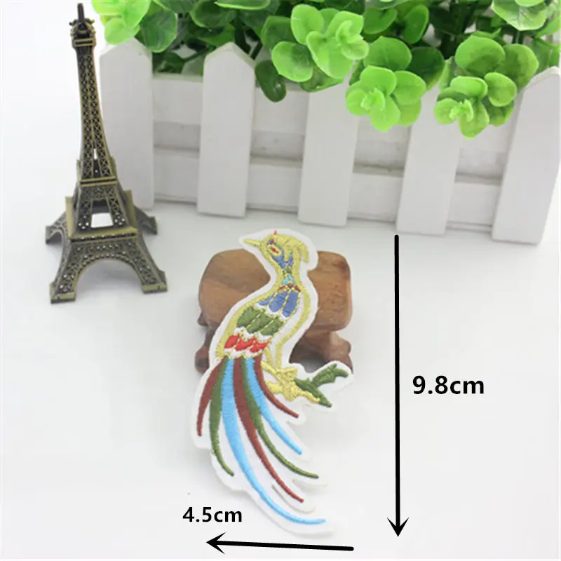 6 шт. патчи в форме сердца с изображением вишни стрекозы павлина|peacock patches|patch ironiron