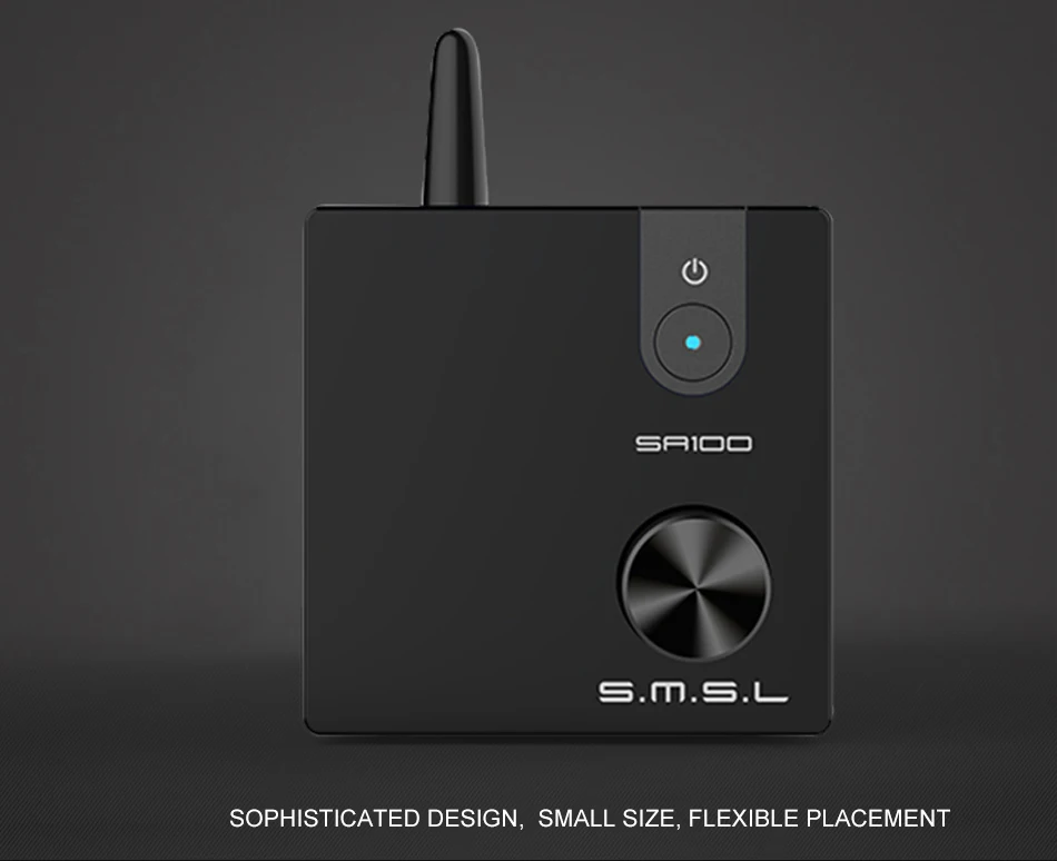 SMSL SA100 Настольный Bluetooth усилитель Hifi TPA3116 усилитель мощности аудио 50 Вт+ 50 Вт усилитель