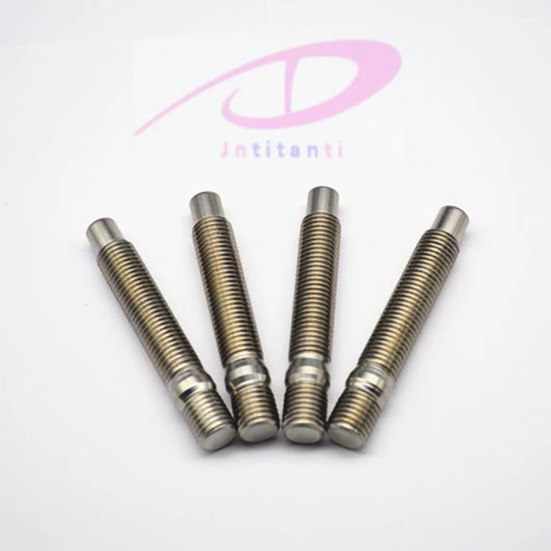 Jntitanti Европейского автомобильного титанового сплава шпилька ступицы M12and M14 (20 шт.)