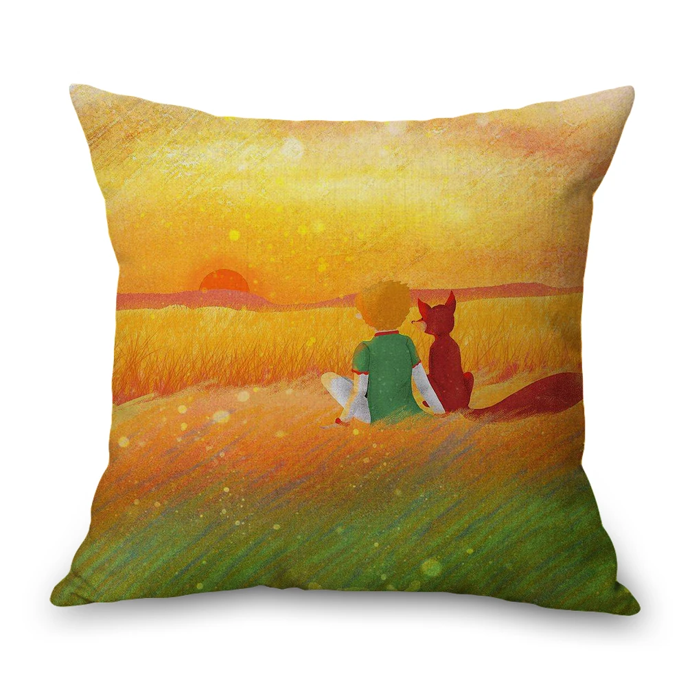 Поп маленький Le Petit Prince шеи наволочки для подушек постельное белье подушки для путешествий крышка диван сиденья подушечка диванная подушка украшения дома