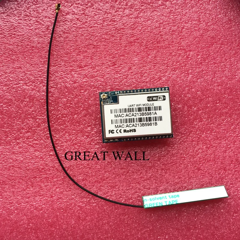 Последовательный uart двойной Ethernet Wi Fi модуль фотоинтерфейса с двумя