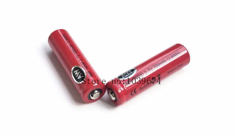 14500 700mah 3 7 V Li ion 2.6WH заряжаемые батареи для Мощность банк (Tip top) Бесконтактное