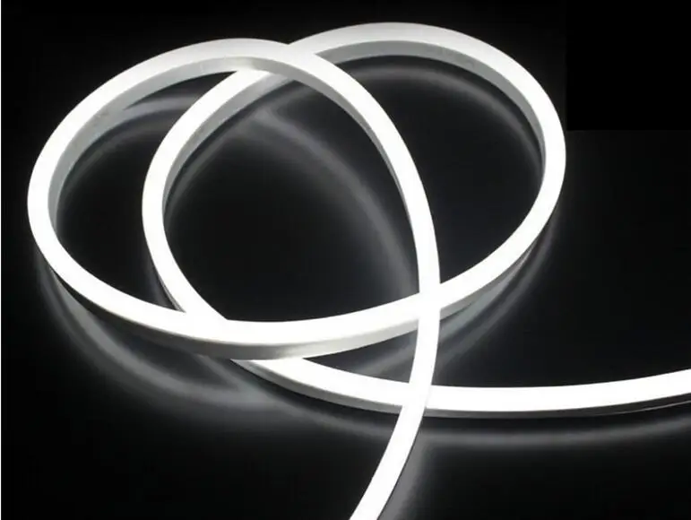 

110 В вход RGB из светодиодов неон полосы IP66 с и аксессуары 50 м каждый рулон SMD5050 RGB Epistar из светодиодов чипы