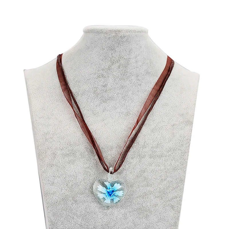 Ожерелье с кристаллами и стразами ожерелье цветочным принтом | Украшения