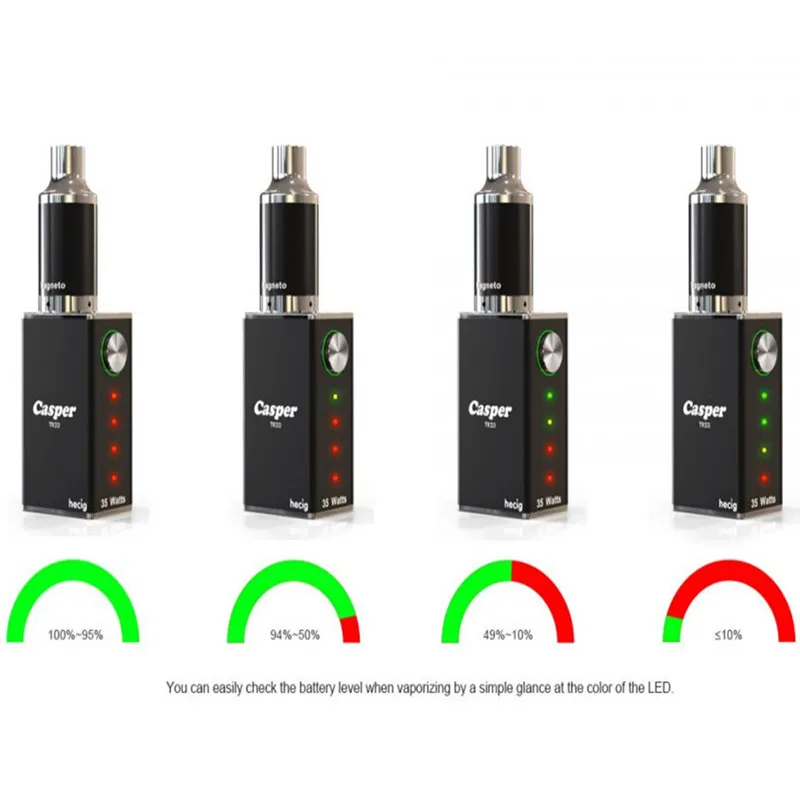 EVOD MT3 Casper Trio сухой травяной испаритель набор портативная Умная Электронная