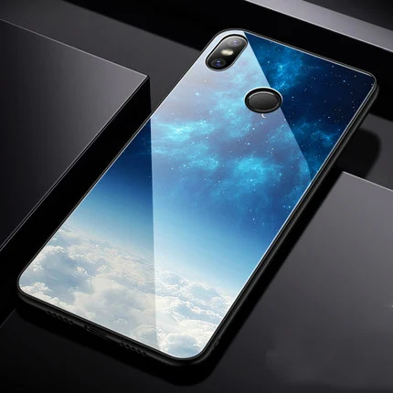 A1 Чехол для xiaomi mi x 3, чехлы для телефонов mi x3, жесткий чехол из закаленного стекла для xiaomi mi x 3, мягкая силиконовая рамка, защитный чехол - Цвет: A1