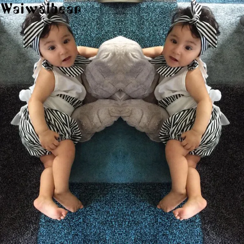 3 шт. детские летние комбинезоны без рукавов брюки и головной убор |