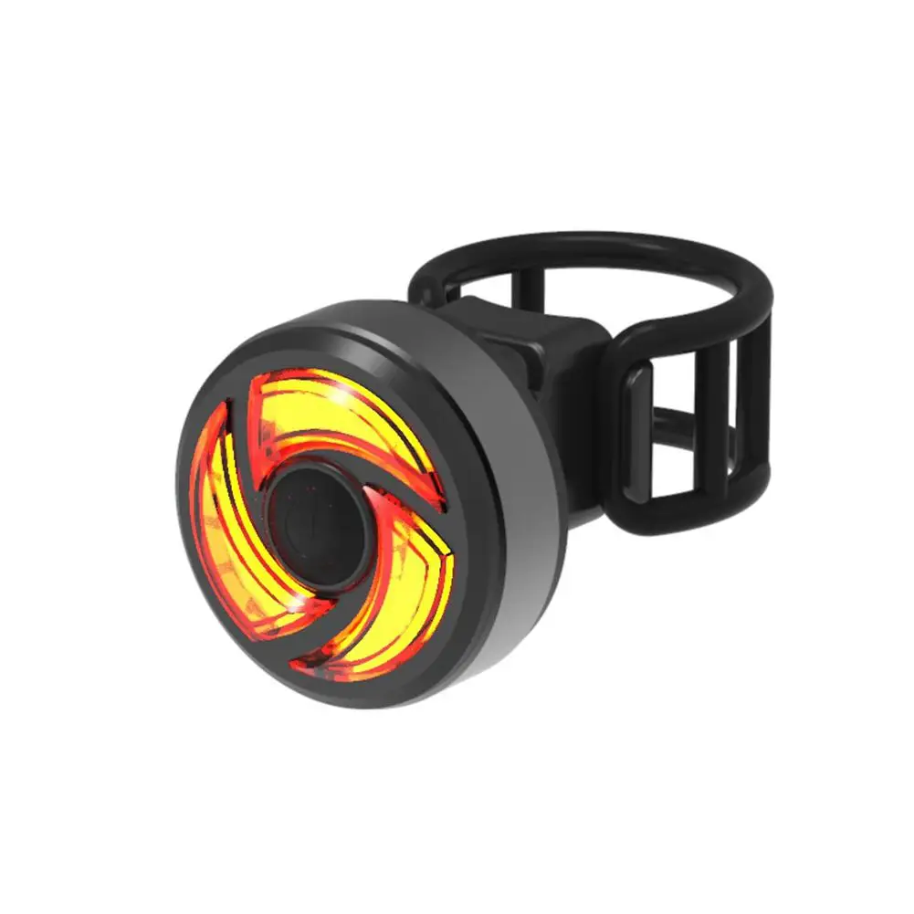 Mounchain интеллектуальная Тормозная лампа для ночной езды COB LED USB Перезаряжаемый