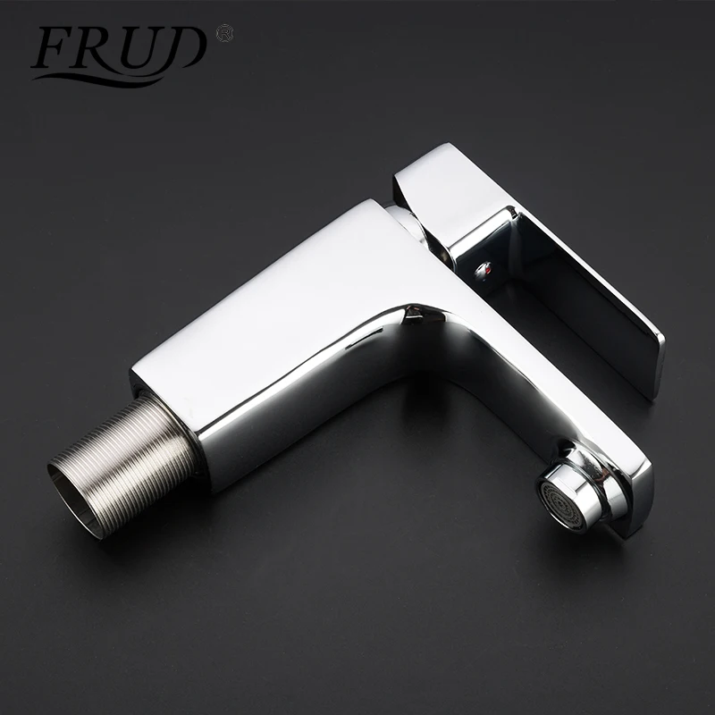 FRUD смеситель для раковины с одной ручкой ванной комнаты горячей и холодной воды