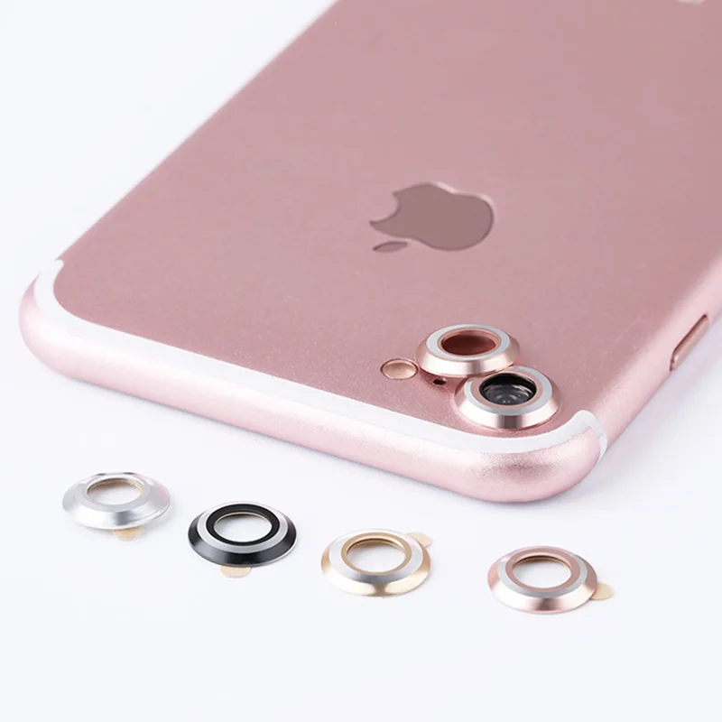 KUKOWDEE металлический бампер Защита камеры для iPhone 6 7 8 plus крышка объектива X задняя