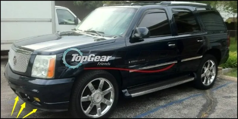 Бампер для губ, отражатель губ для Cadillac Escalade GTM 800 900 K2XL, передний спойлер, юбка для фанатов TG, автомобильный тюнинг/обвес/полоса