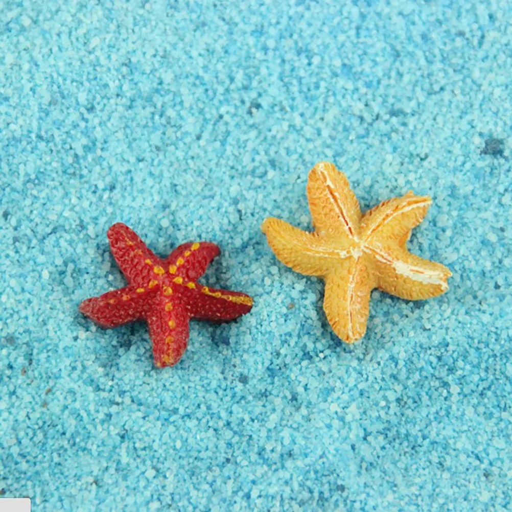 1 шт. полимерная Морская звезда сказочный сад миниатюрные фигурки морской звезды