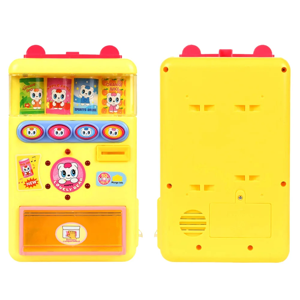 Говорящий торговый автомат для напитков Обучающие игрушки ролевые игры с