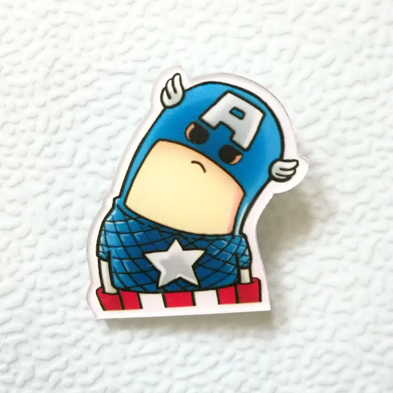 1 шт. Harajuku Pin значок пластиковая брошь герой Значки для одежды значок на рюкзаке акриловые значки на одежду