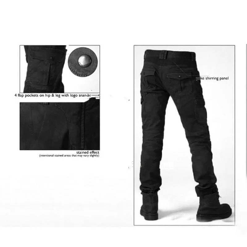 Мотоциклетные штаны TKOSM Riding UBS06 Tribe мужские и женские джинсы защитные летние