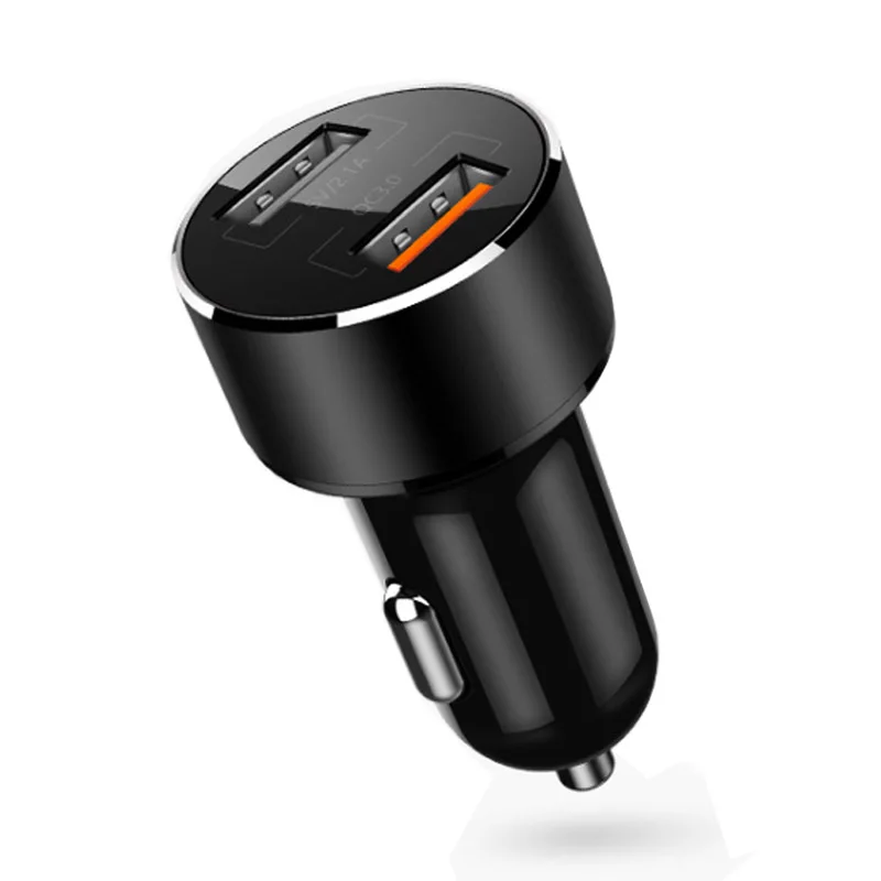 JaJaBor 24 Вт 5В 3.1A Переходник USB для зарядки в машине Быстрая зарядка QC3.0 зарядное
