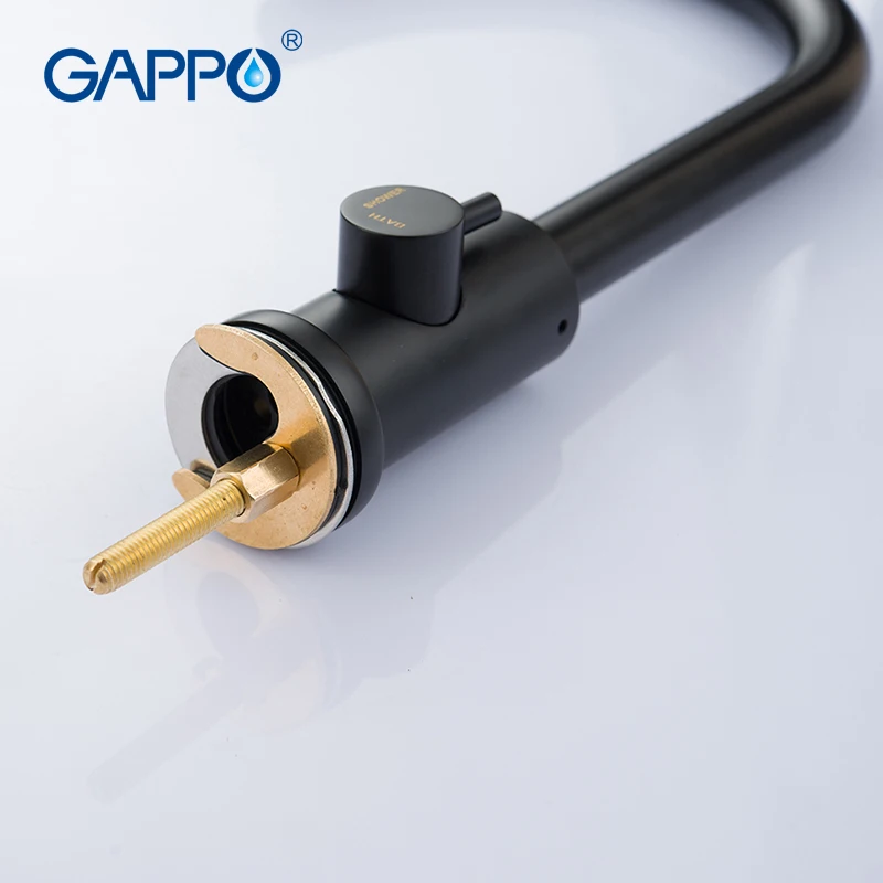 GAPPO раздельный смеситель для ванны черный ванной душа настенный с водопадом |