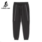 Пионерский лагерь новые yтолщенные спортивные штаны брендовая мужская одежда зимние теплые флисовые повседневные штаны мужские качества хлопковые брюки AWK702322