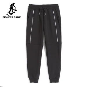 Пионерский лагерь новые yтолщенные спортивные штаны брендовая мужская одежда зимние теплые флисовые повседневные штаны мужские качества хлопковые брюки AWK702322