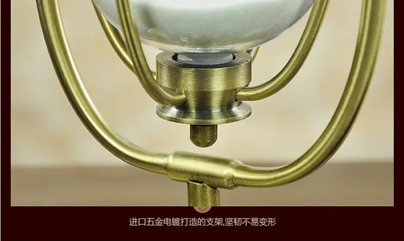 Поворотный латунный цветной металлический мелкий песок 30 мин песочный