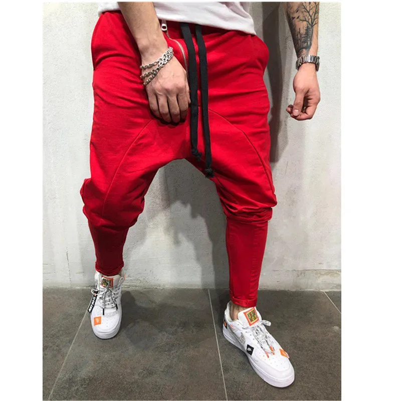 Новинка 2019 повседневные клетчатые мужские брюки длиной до щиколотки хип-хоп Jogger