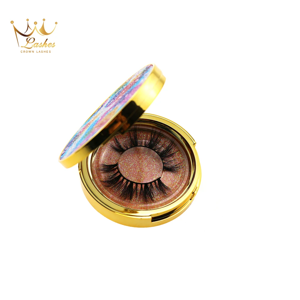 Корона ресницы 100 пар Накладные оптом индивидуальные упаковочная коробка на