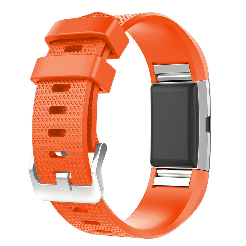 Силиконовый ремешок для браслета Fitbit Charge 2 Smart аксессуары заряд Смарт часы замена