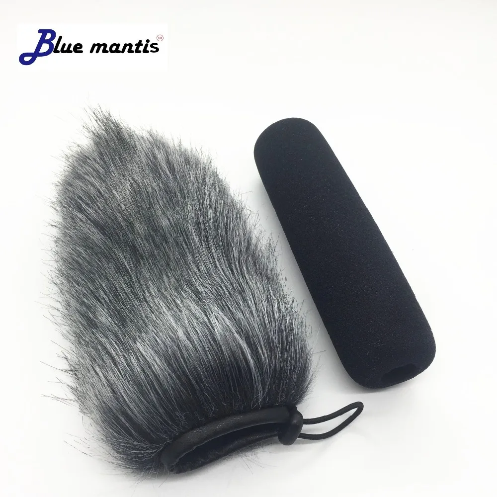 

Dead Cat Microphone Windshield Furry Fur Windproof Muff Windscreen Cover For RODE VideoMic Go Takstar SGC-598 MIC-01 Wind Shield