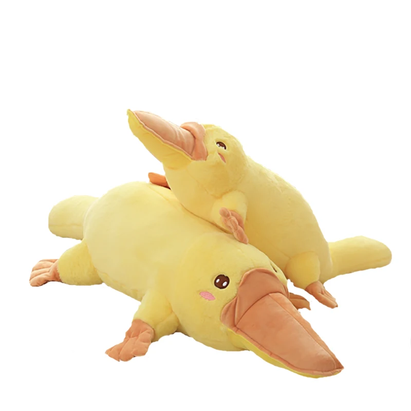 1 шт. плюшевая игрушка platypus милая желтая утка кукла Детская праздничный подарок
