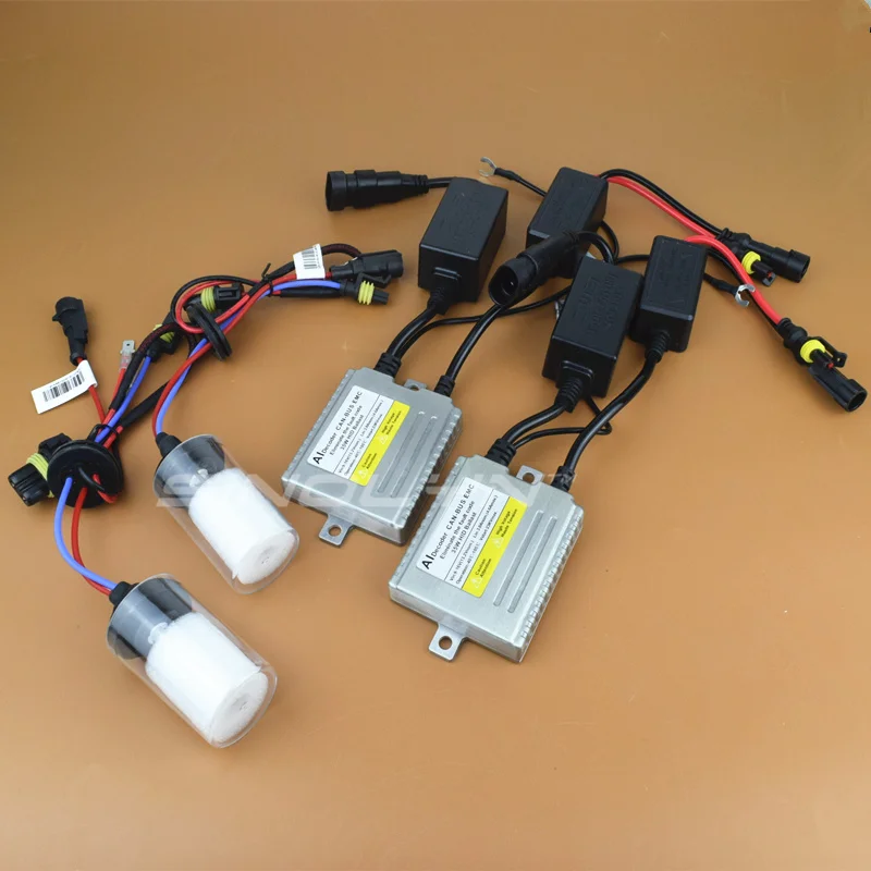 EMC Xenon Canbus безотказный комплект для преобразования HID балласт переменного тока для фар Противотуманные фары D2S H7 H1 H3 H11 9005 D2H 4300K 6000K 8000K