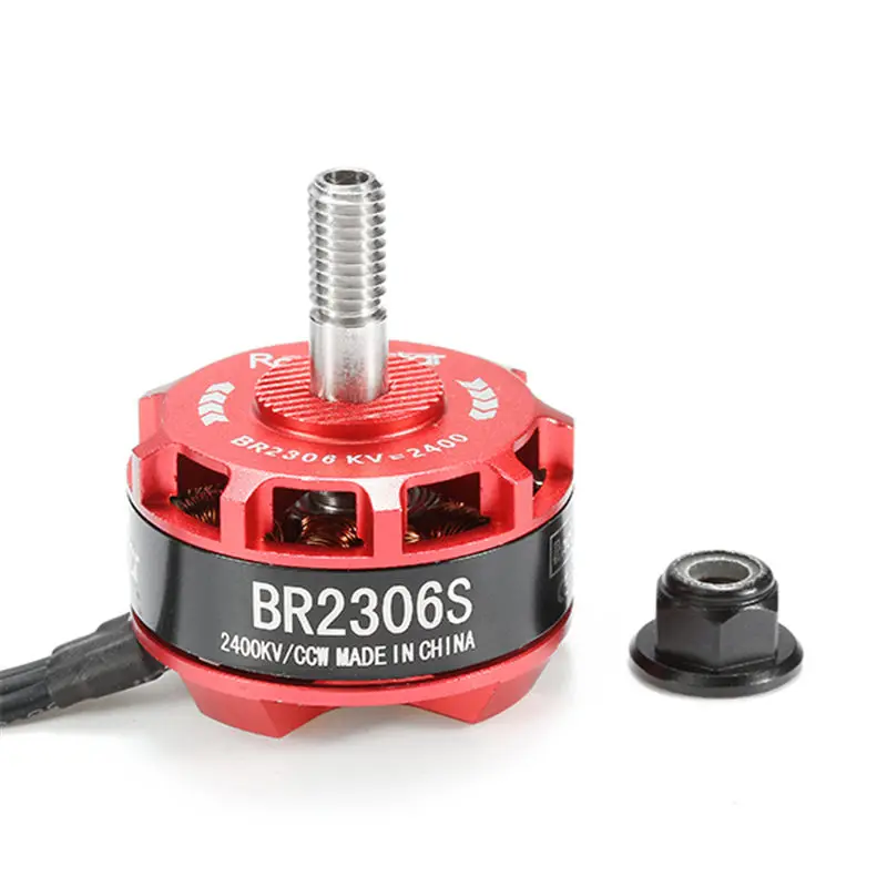 Высокое качество Racerstar Racing Edition 2306 BR2306S 2400KV 2 4S бесщеточный двигатель для