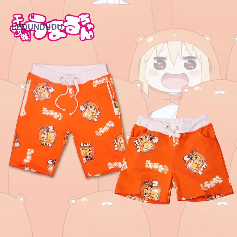 

Anime Himouto! Umaru-chan Pants Men Women Doma Umaru Funny Seabeach Shorts Cosplay Costumes Summer Sweatpants
