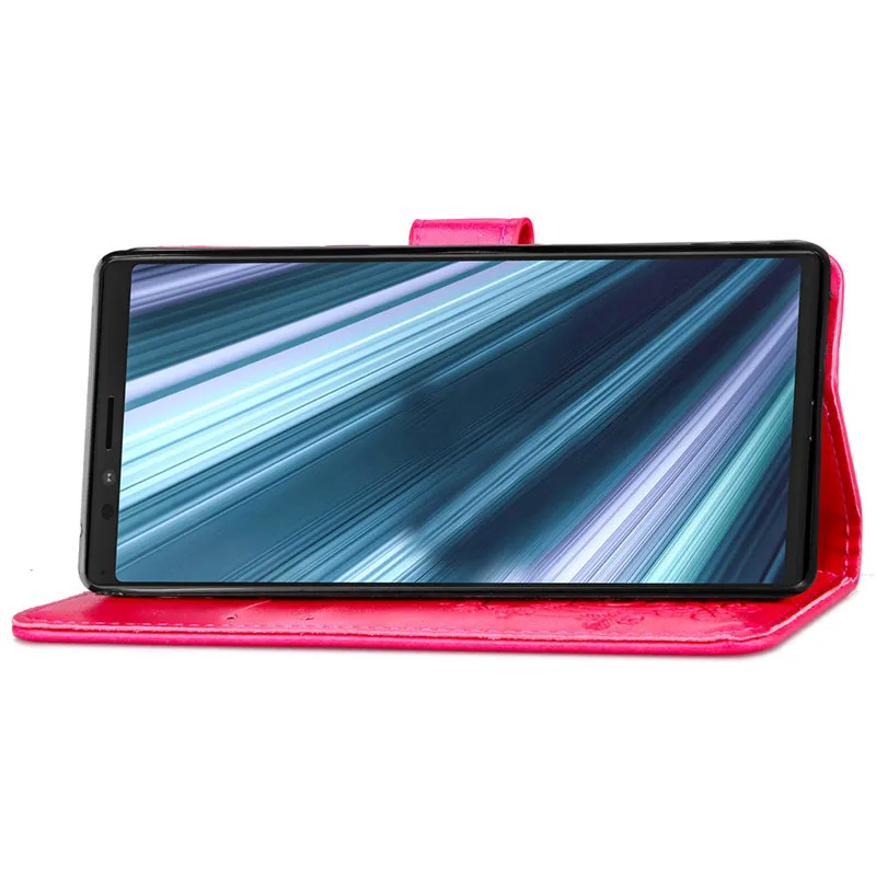 Luxury Case For Sony Xperia XZ4 PU Leather Wallet Card Flip Magnet Soft TPU Silicon Stand for 1 Phone Bag Cover | Мобильные телефоны