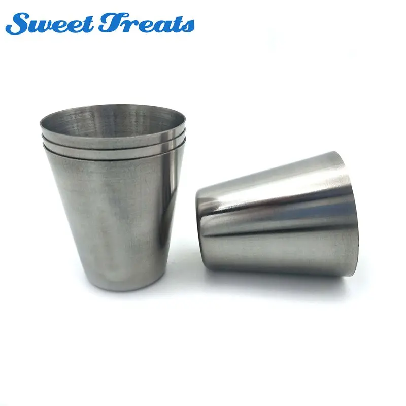 1 комплект из 4 чашек нержавеющей стали 30 мл 70 180 мл|camping cup|cup mugmug coffee |