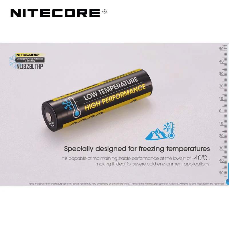 Горячая распродажа Nitecore NL1829LTHP 2900mAh 8A низкотемпературный высокопроизводительный