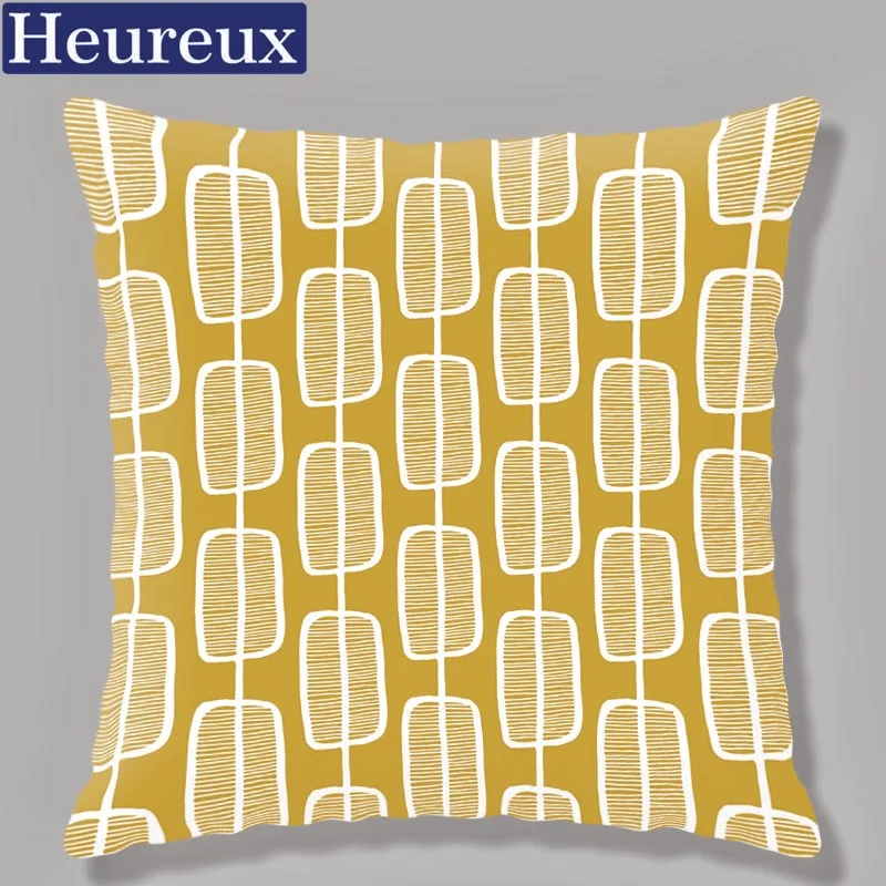 Геометрические модные наволочки для подушек Европейская стильная наволочка 45*45