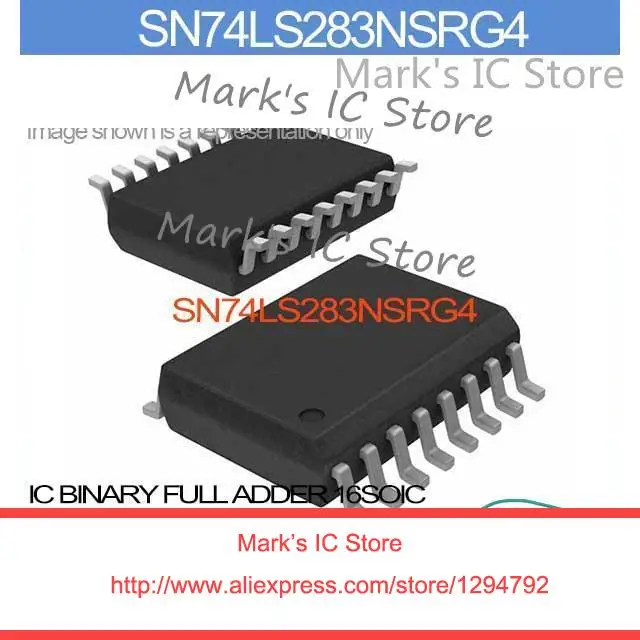 SN74LS283NSRG4 IC BINARY FULL ADDER 16SOIC SN74LS283NSR 74LS28 SN74LS283 74LS283 SN74LS2 74LS283N|adder|ic |