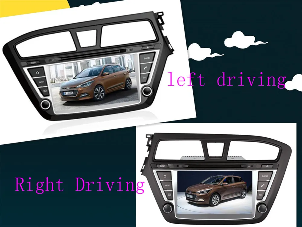8 дюймовый Android 9 0 Восьмиядерный Автомобильный CD DVD GPS плеер навигация авто для Hyundai