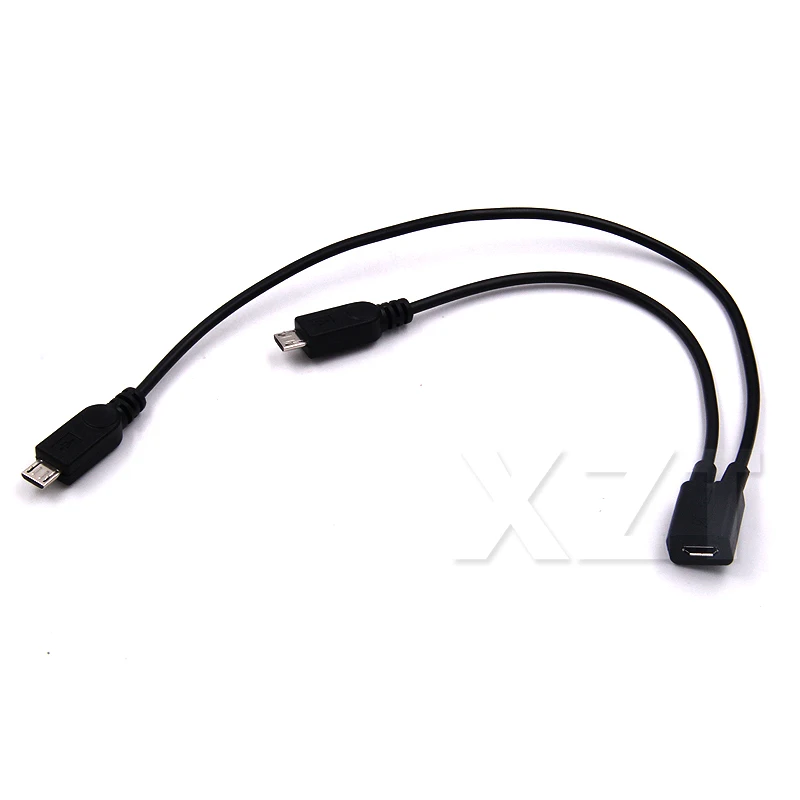 1 шт. Micro USB 2 0 Y Разветвитель usb Мама Удлинительный шнур для зарядки данных LG Blackberry