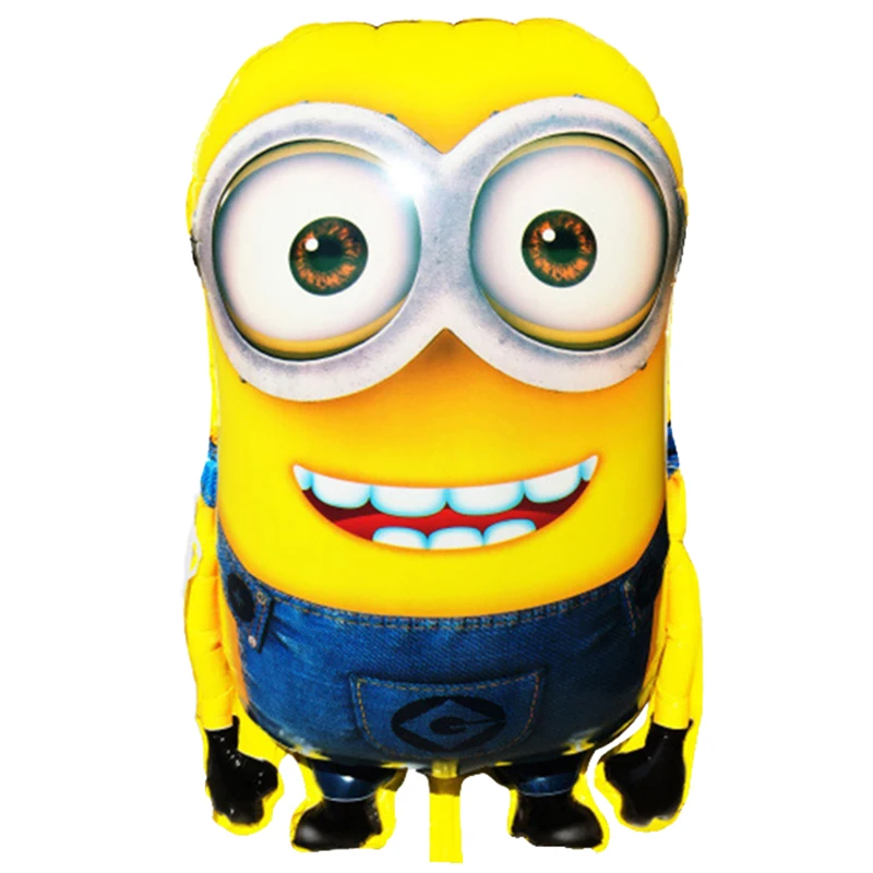 92*65 см Большой размер фольги воздушный шар мультфильм Миньоны надувные воздушные