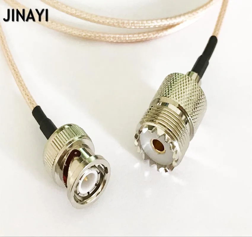UHF PL259 SO239 мужской/женский к BNC Мужской РЧ коаксиальный кабель RG316 1 м 3 5 10 |