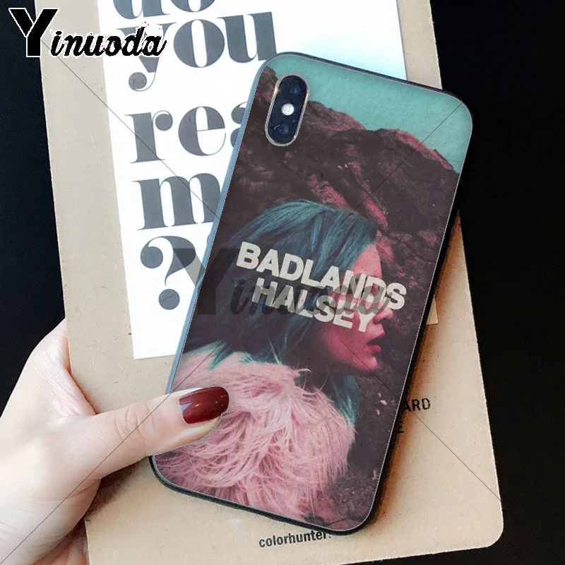 Чехол Yinuoda Halsey Hopeless Fountain Kingdom для Apple iPhone 8 7 6 6S Plus X XS MAX 5 5S SE XR | Мобильные телефоны и