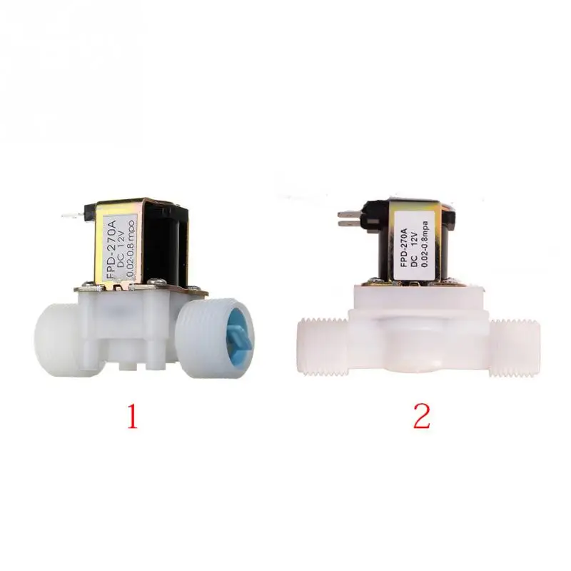 G3/4 G1/2 DC12V электромагнитный клапан воды отводной устройство нормально закрытый Тип PP