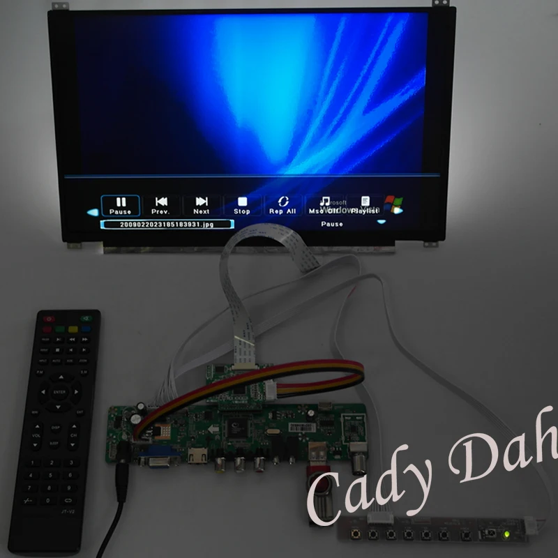 HDMI CVBS РФ USB VGA Аудио Видео PC компьютер Мониторы v59 плате контроллера + IPS n133hse ea3 eb3