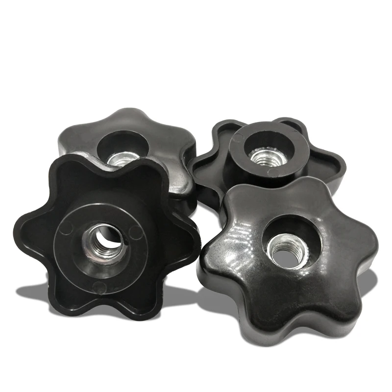 1 шт. s m8/M10/M12/M14/M16 пластиковые ручные гайки/шестизвездочные гайки с внешним